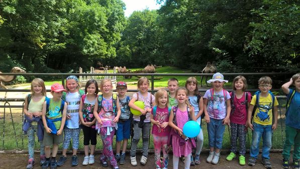 Besuch im Erfurter Zoo.